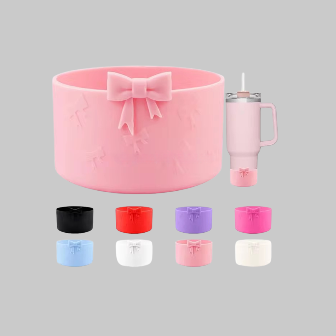 Bow Silicone Tumbler Boot