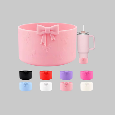 Bow Silicone Tumbler Boot