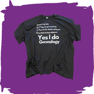 Genealogy TShirt