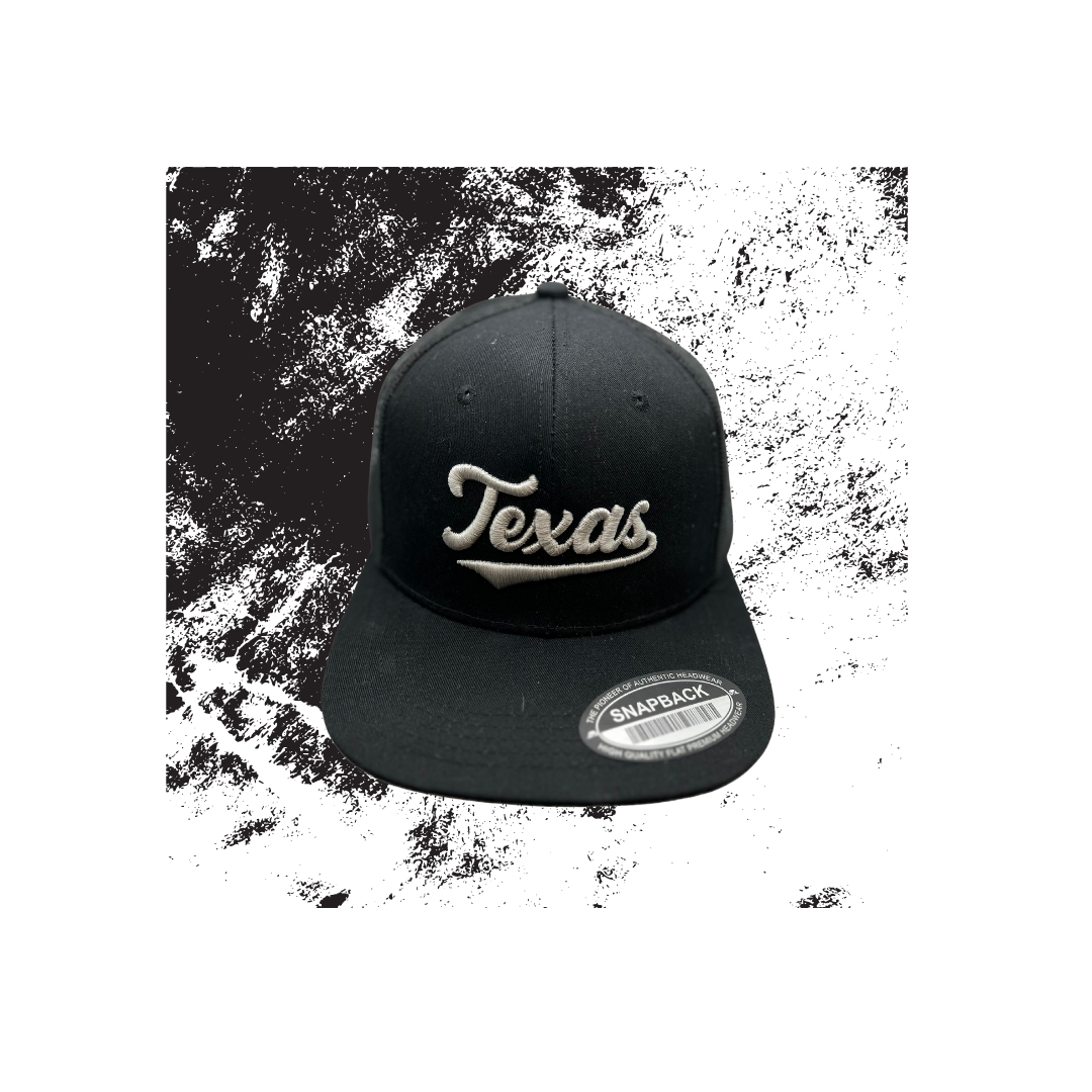 Texas Embroidered Snapback Hat