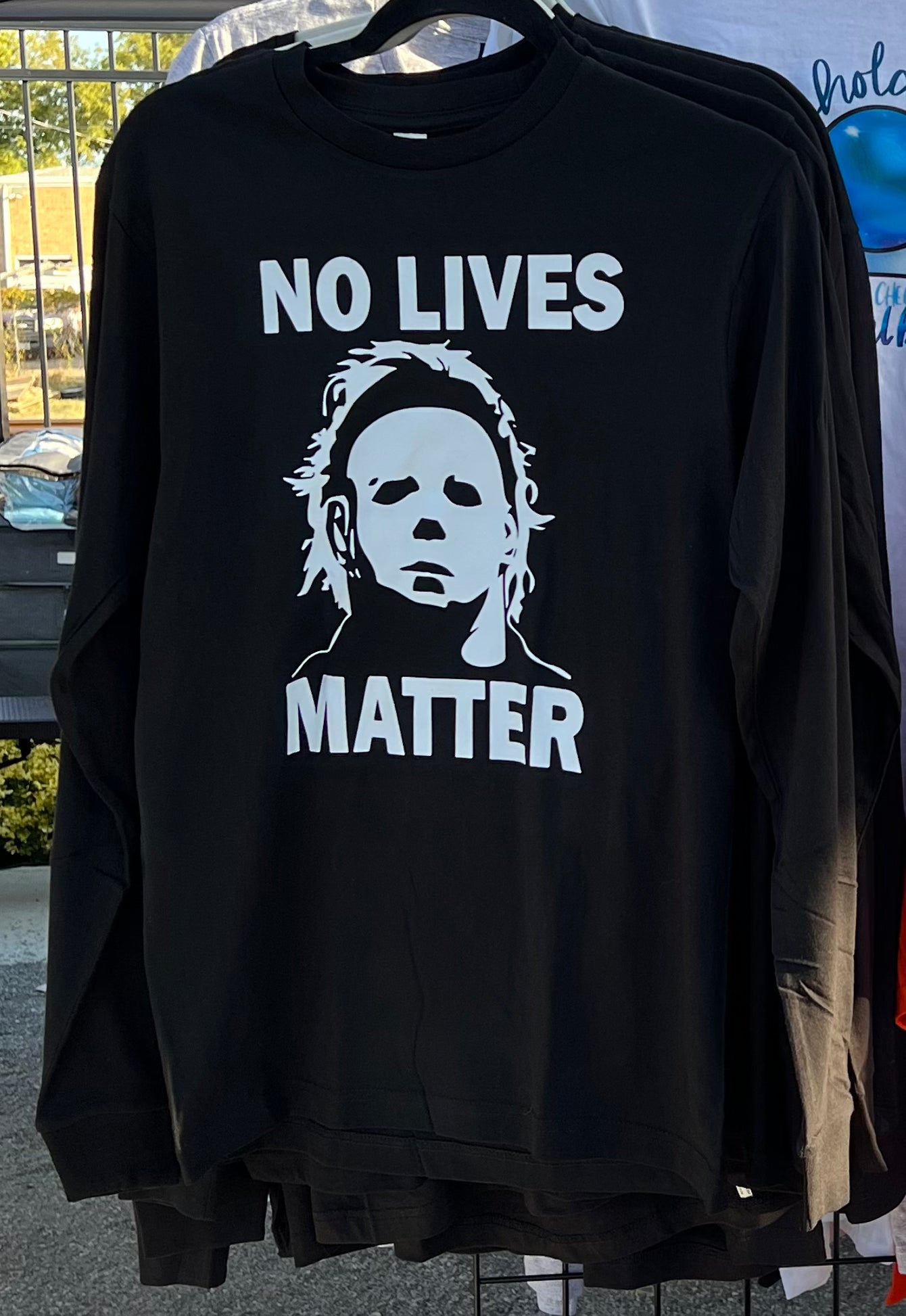 No Lives Matter - white print