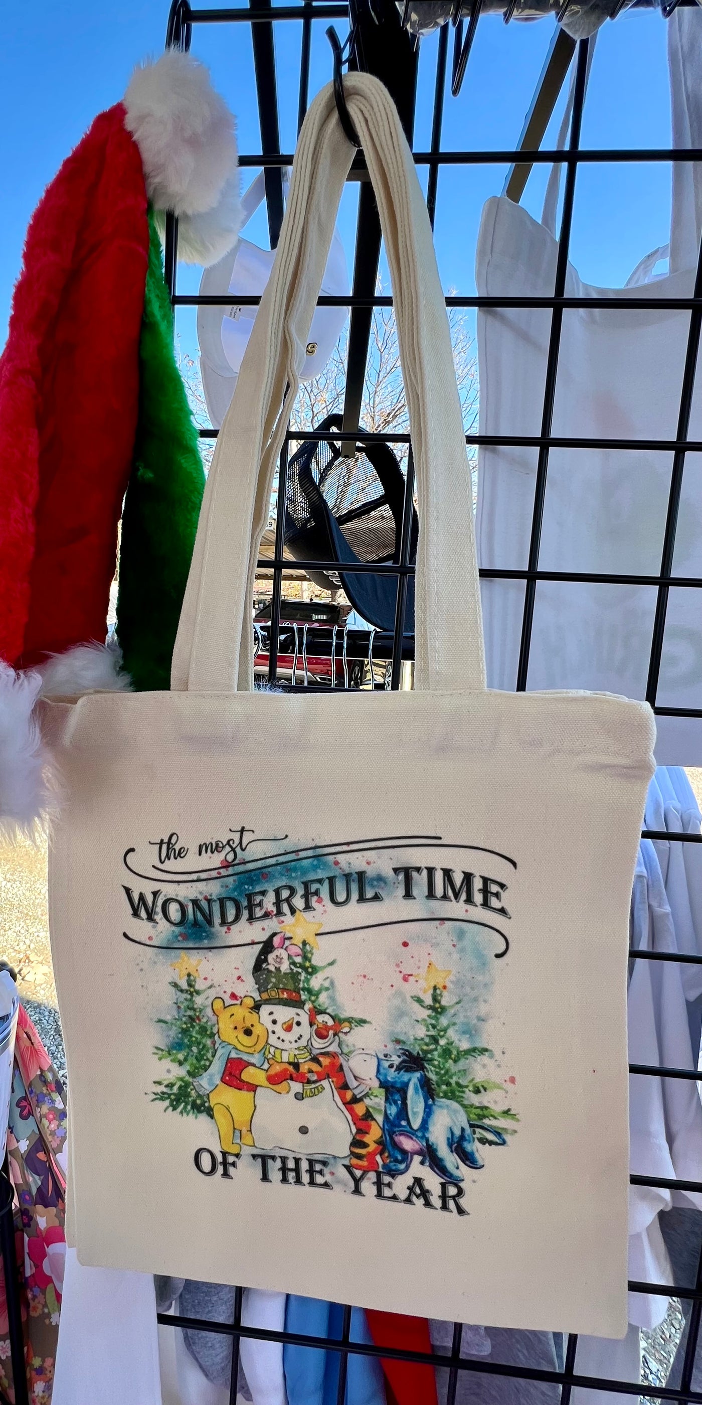 Winnie the Pooh Christmas bag