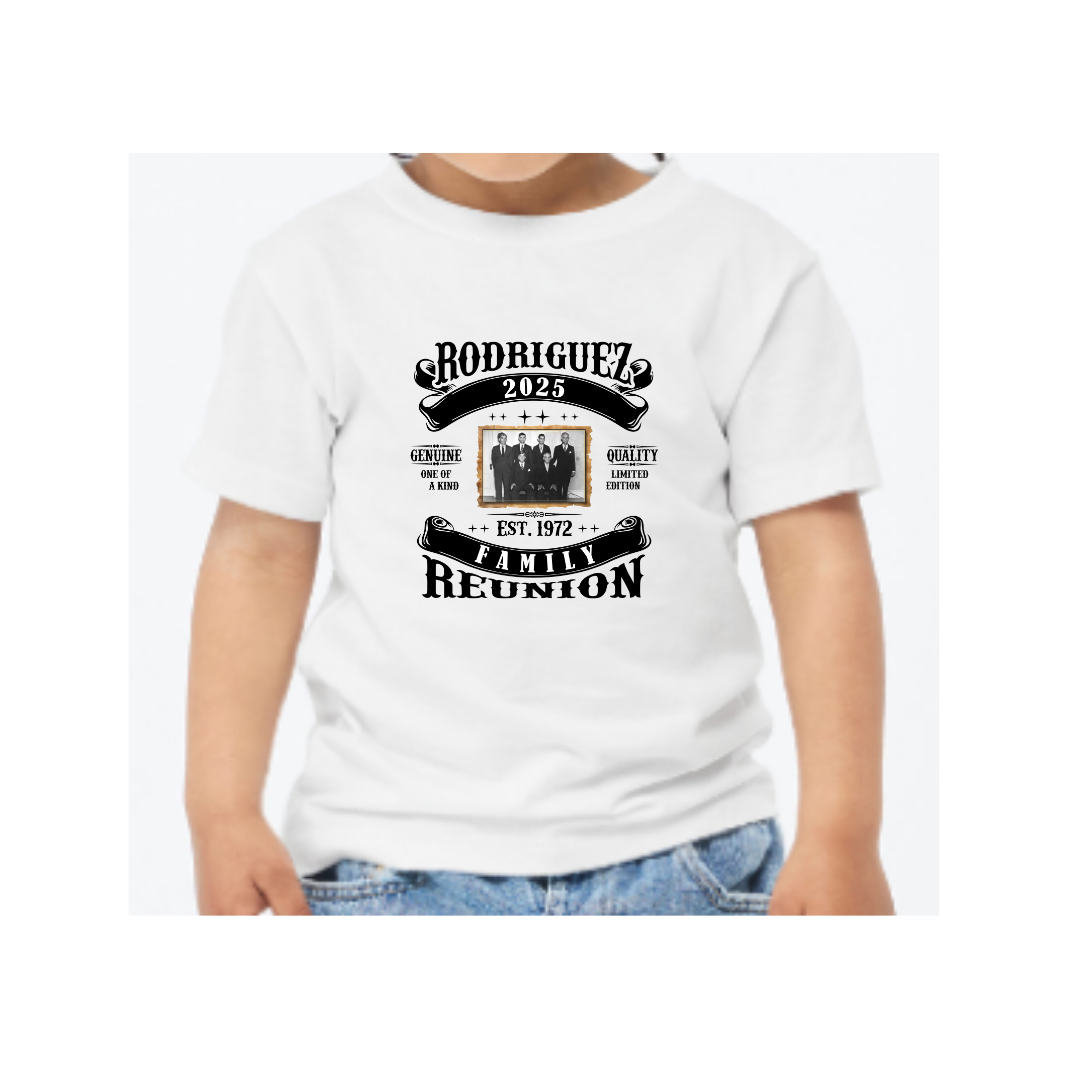 2025 Rodriguez Family Reunion T-Shirt - Pickup at Lake Murray or Shipping is available