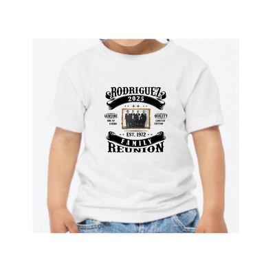2025 Rodriguez Family Reunion T-Shirt - Pickup at Lake Murray or Shipping is available