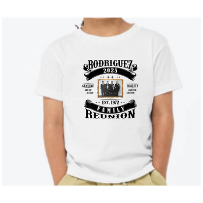 2025 Rodriguez Family Reunion T-Shirt - Pickup at Lake Murray or Shipping is available