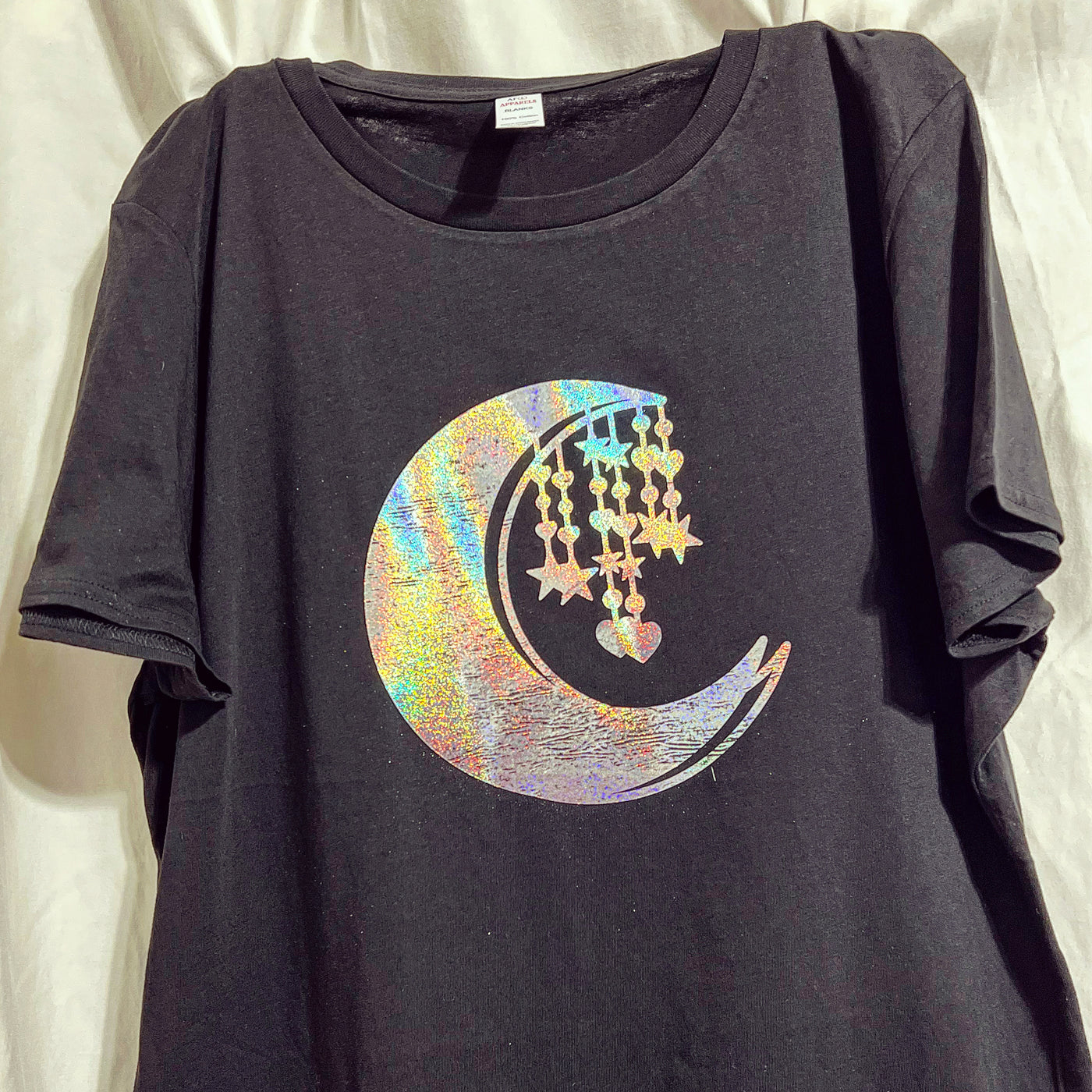 Silver Crescent moon TShirt